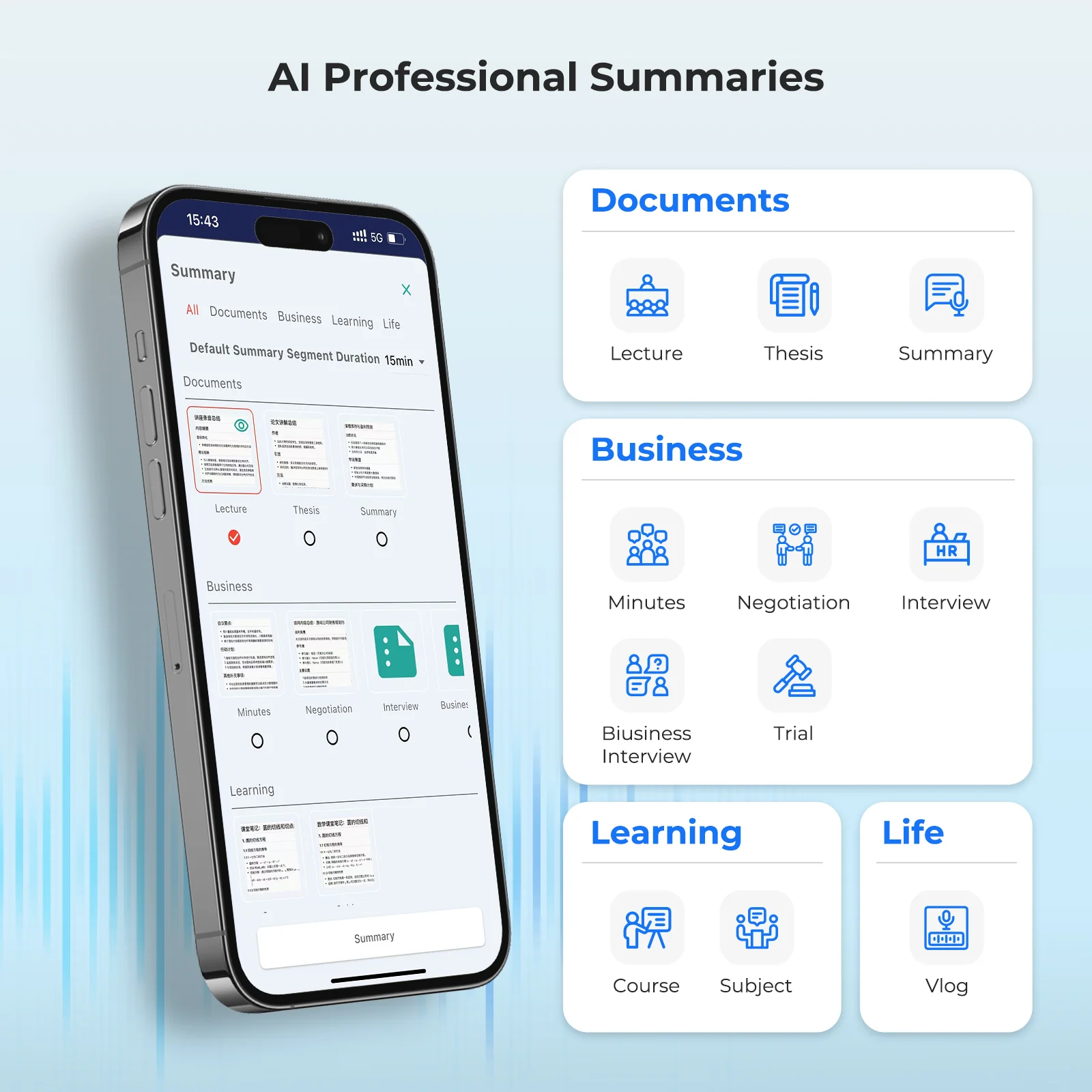 4G AI Voice Recorder with App Control, GPT-4.1 Transcription, 88 Languages - Image 5